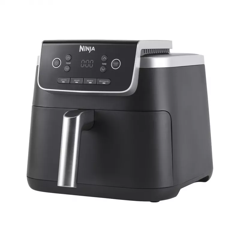 Karstā gaisa fritieris Ninja AF140EU viens 4,7 L 1750 W Melns, 4 programmas, LCD, kraukšķināšanas plāksne