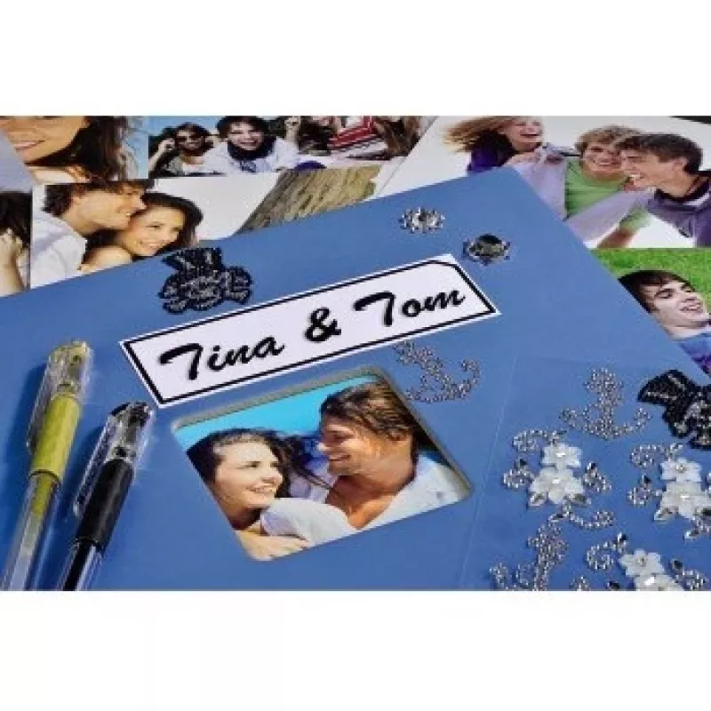 Hama Fine Art fotoalbums Zils 100 loksnes 10 x 15