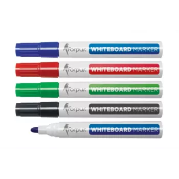 Whiteboard Marker Forpus 1-3 mm, round head, black 1215-001