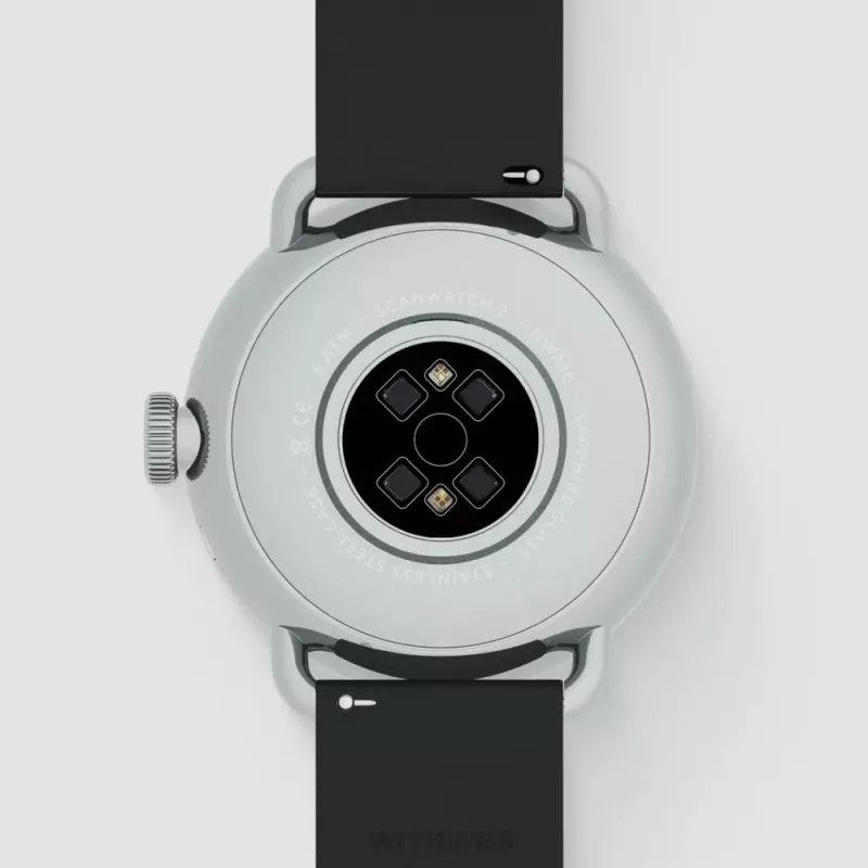 Viedpulkstenis Withings ScanWatch 2 Melns
