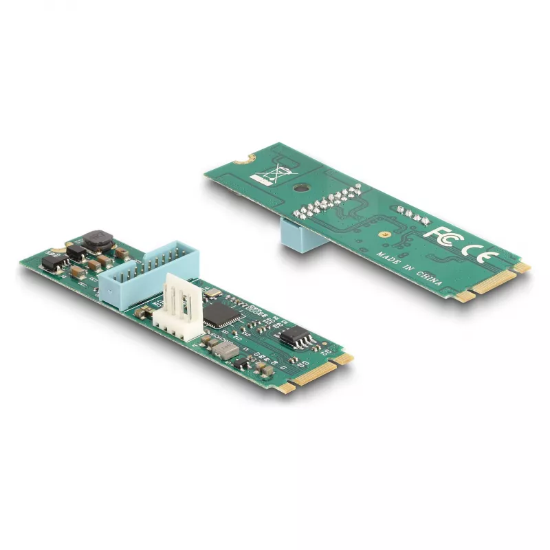 DeLOCK interfeisa kartes/adapteris 61065 Iekšējais USB 3.2 Gen 1 M.2 Vīrišķais