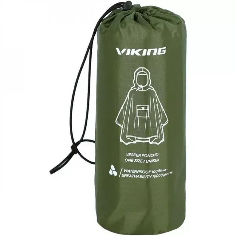 Pieaugušo lietus apmetnis VIKING Vesper zaļš