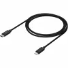 Mobilā tālruņa kabelis Ansmann 1700-0106 Melns USB C Lightning 0,12 m