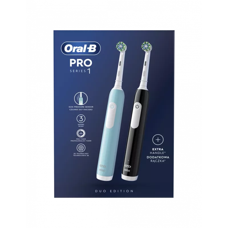 Oral-B PRO1 Duo Pack elektriskā zobu birste