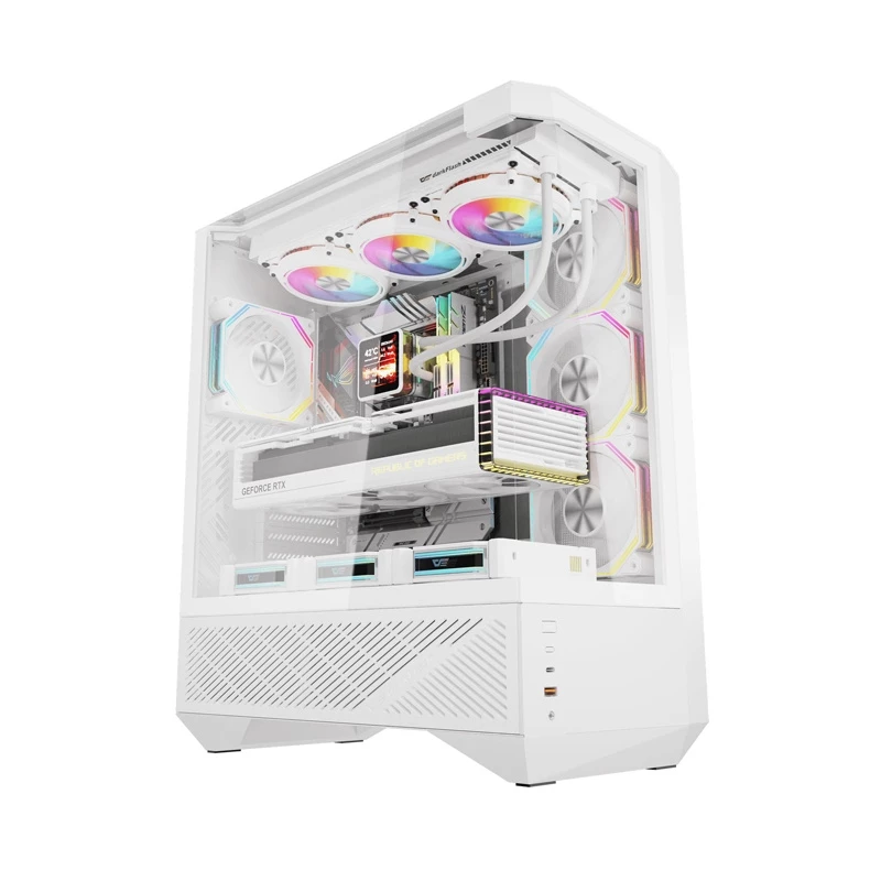 Datora korpuss Darkflash DY460 ATX Balts