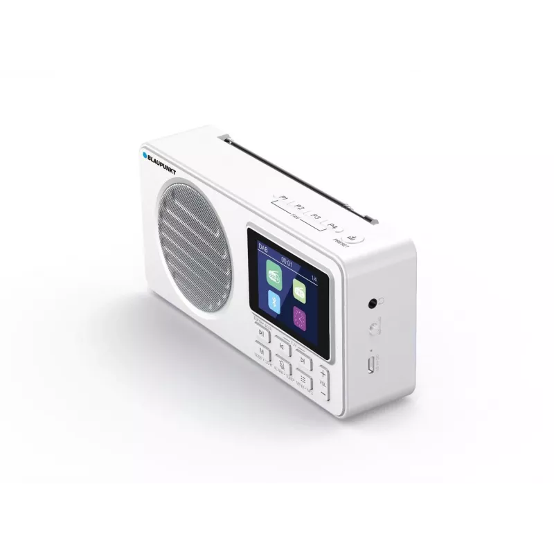 Blaupunkt DR6WH pārnēsājamais radio balts
