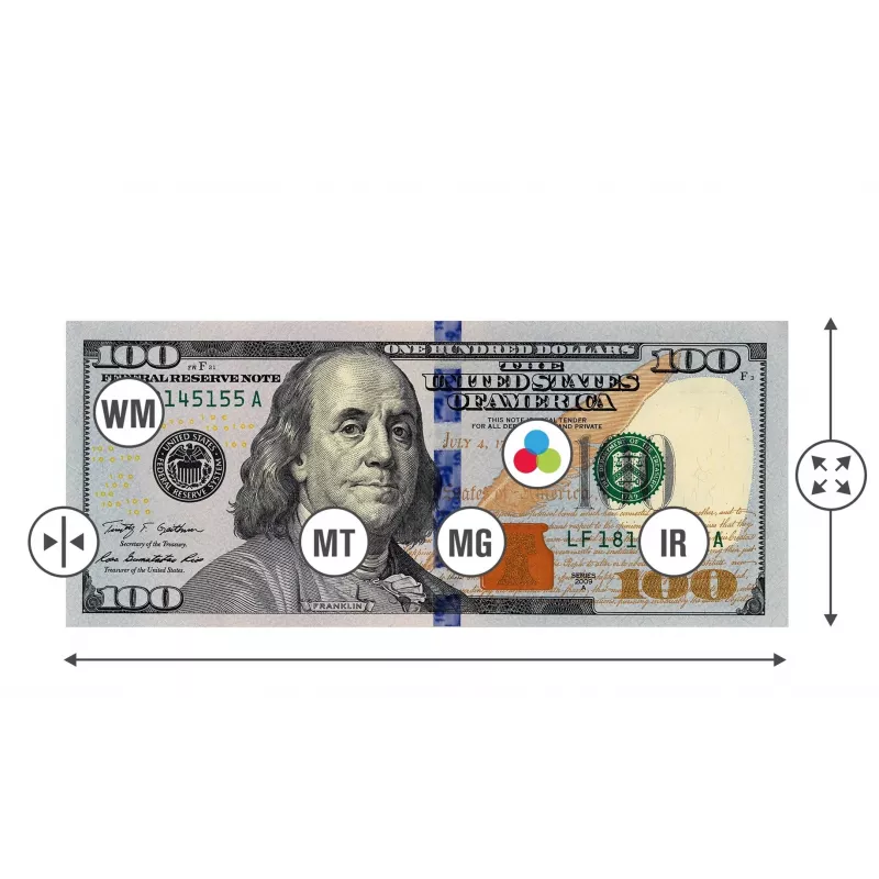 Safescan 185-S viltotu banknošu detektors Melns