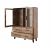 Cama viesistabas komplekts LOTTA 2 (bufete 150 2D3DR + bufete 110 2D4DR + vitrīna 120 + kafijas galdiņš 110)