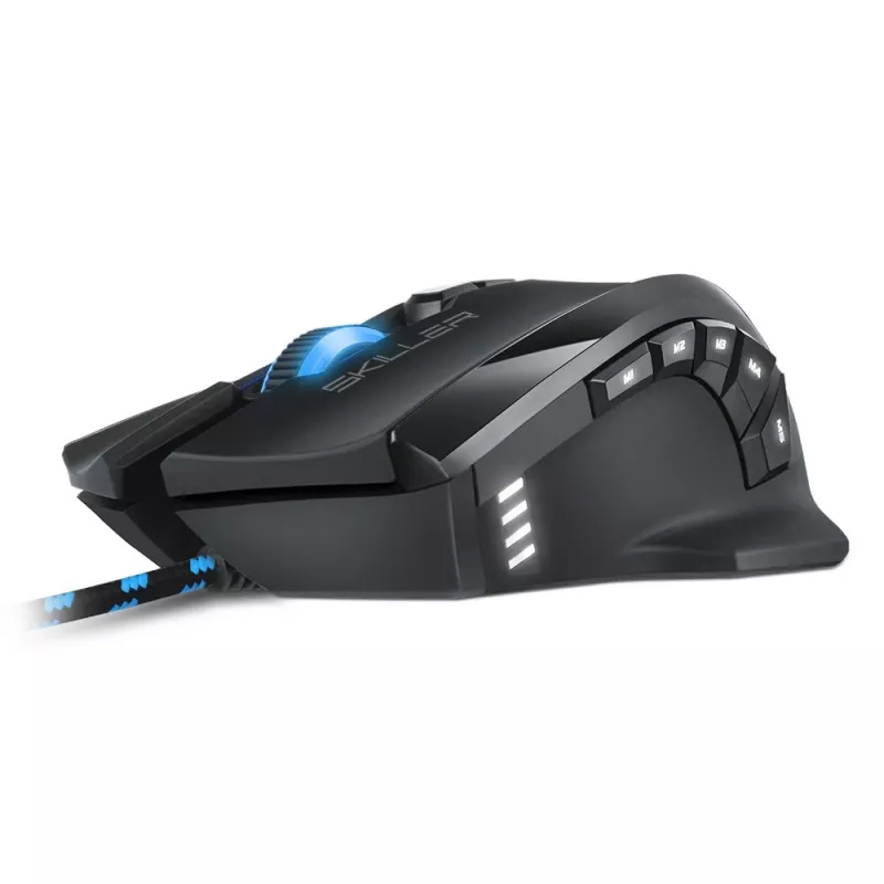 Sharkoon Skiller SGM1 pele Spēlēm Labās rokas USB Type-A Optiskā 10800 DPI