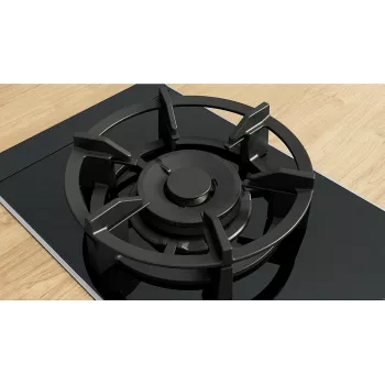 Bosch Serie 8 PRA3A6I10 plīts virsma Melna Iebūvējams 30 cm Gāze 1 zona(s)