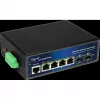 Pārvaldīts industriālais PoE slēdzis ALLNET ALL-SGI8106PMJ ar 4 PoE + 2 augšupsaites portiem