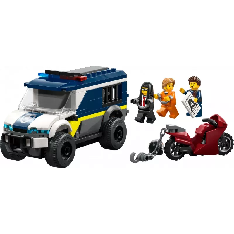 LEGO CITY 60479 Policijas ieslodzīto pārvadāšanas furgons