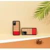 Telefona vāciņš man and wood Galaxy Note 20 Ultra skujiņu raksta acāliju melns