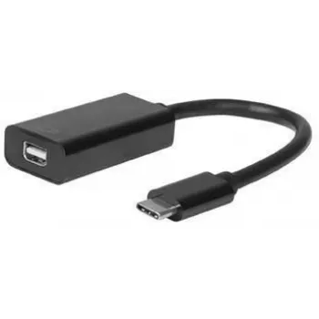 Displeja kabelis Garbot kabelis Garbot USB3.1 C-MiniDP M/F 15cm — USB-C uz Mini DisplayPort, 15 cm