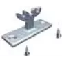 Darbvirsmā iemontējams barošanas un savienotājbloks Bachmann Easy-Desk-3G Silver, modelis 930.025