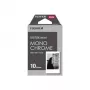 Fujifilm Instax Mini Monochrome - Melnbalta tūlītējā filma - instax mini - ISO 800 - 10 ekspozīcijas