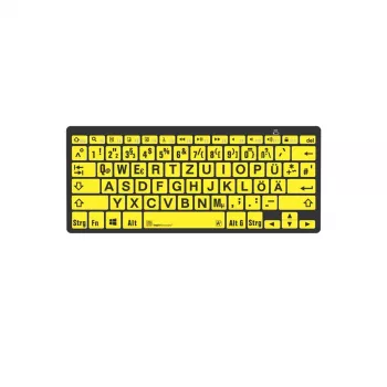 Logickeyboard universālā Bluetooth tastatūra LKB-LPBY-BTPC-DE