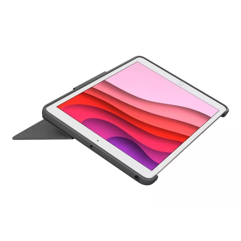 Case Combo Touch iPad 10. paaudzes Oxford pelēka US