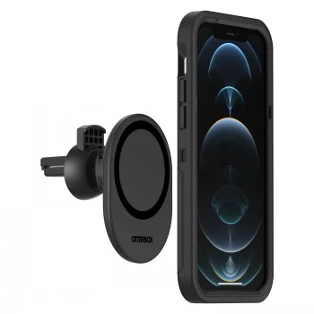OtterBox - transportlīdzekļa turētājs telefonam - MagSafe saderīgs - melns - paredzēts Apple iPhone 12, 12 mini, 12 Pro, 12 Pro Max
