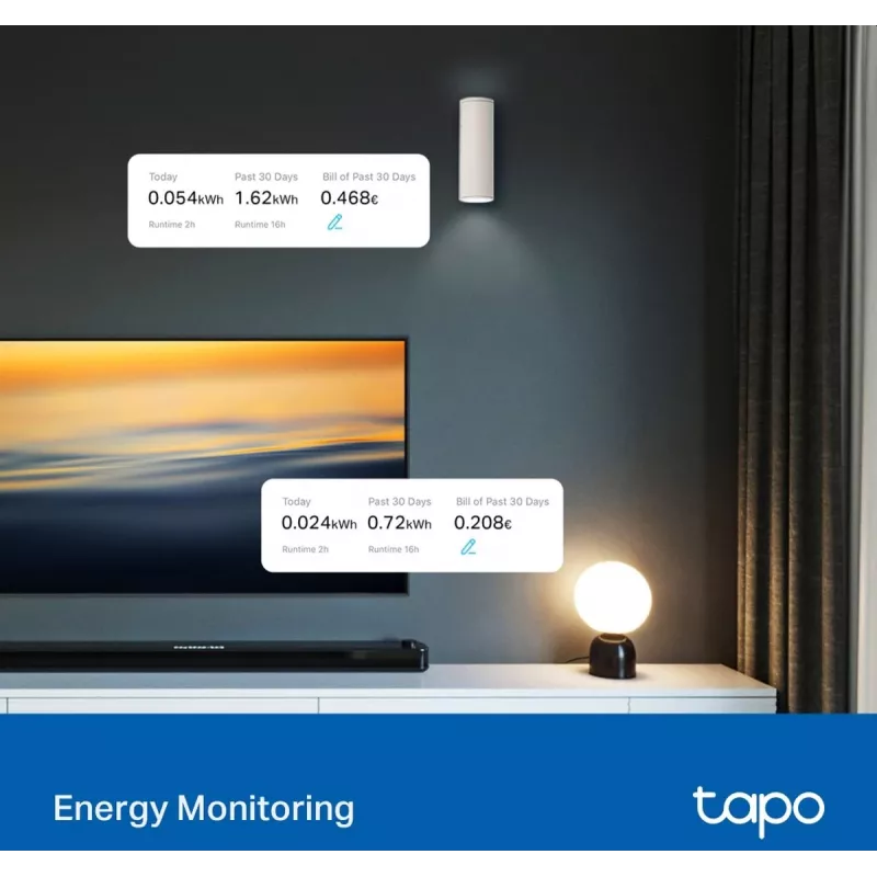 TP-Link Smart Switch Module, komutācijas izpildmehānisms, 7 kanāli, 2400 MHz, balts, maiņstrāva, 150 W