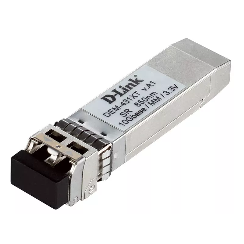 D-Link 10GBase-SR SFP+ raidītājs, 80/300m, optiskā šķiedra, 10000 Mbit/s, SFP+, LC, 50/125,62.5/125 µm, SR