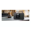 Portatīvais radio Muse M-091 R — FM/AM, LCD displejs, maiņstrāvas vai AA/D bateriju barošana, rotējoša skaļuma regulēšana, 1,1 kg, melns