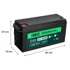 AGM akumulators Green Cell AGM12V150AH-J 12V 150Ah noslēgts svina-skābes