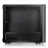 PC korpuss Thermaltake V150 TG Micro Tower melns