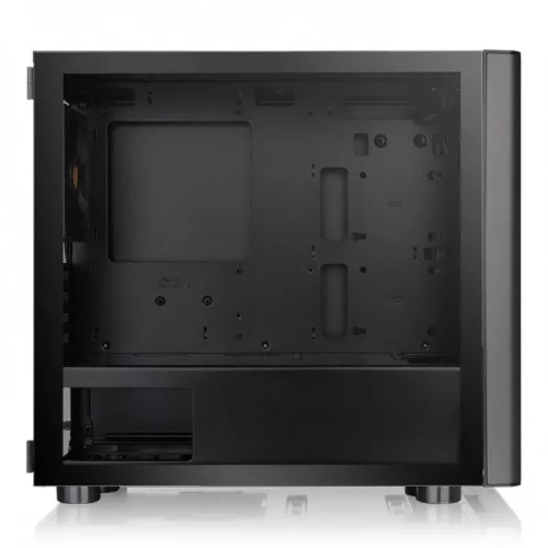 PC korpuss Thermaltake V150 TG Micro Tower melns