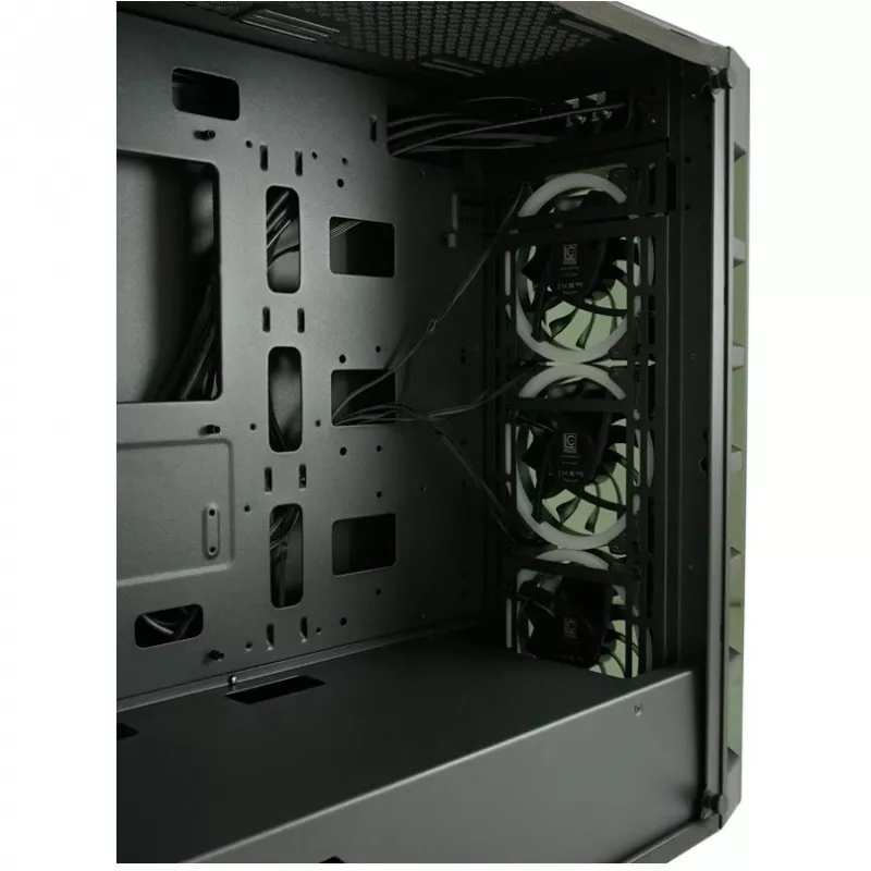 LC Power Gaming 709B Solar_System_X - Tornis - ATX - bez barošanas bloka - Melns - USB/Audio (LC-709B-ON)