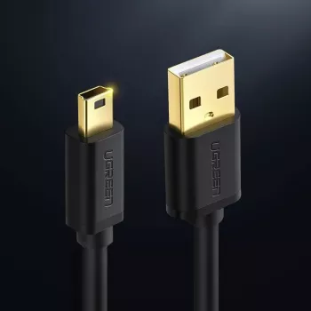 USB datu kabelis UGREEN Thunderbolt uz miniUSB 2 m Melns