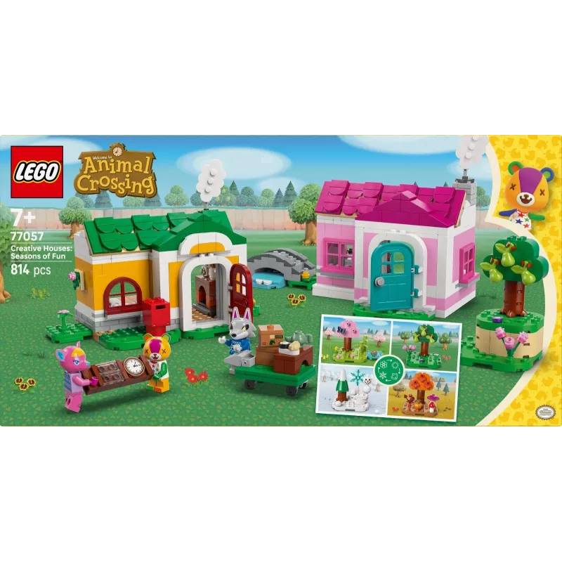 Konstruktors LEGO 77057 Animal Crossing Creative Homes Seasons of Fun komplekts