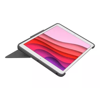 LOGITECH Combo Touch for iPad 10th gen - OXFORD pelēka - (FR) - CENTRAL