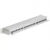 DeLOCK 43300 plāksteru panelis 1U RJ-45 pelēks