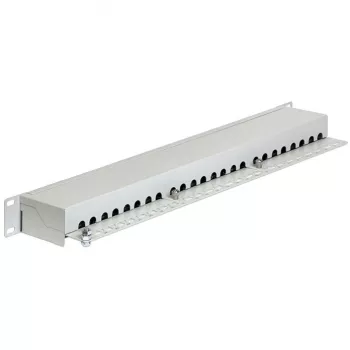 DeLOCK 43300 plāksteru panelis 1U RJ-45 pelēks