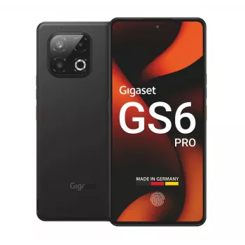 Gigaset Smartphone GS6 PRO – 16,9 cm (6,67 inch) OLED, 128GB, 5G, Dual-SIM, Melns