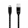 LogiLink - USB kabelis - USB (M) uz 24 kontaktu USB-C (M) - USB 2.0 - 5 V - 3 A - 1 m - Melns