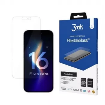 Hibrīda stikls FlexibleGlass iPhone 16