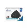 Pele USB optiskā bezvadu 6-POGAS/KREIĻIEM Melna MROS233 Mediarange