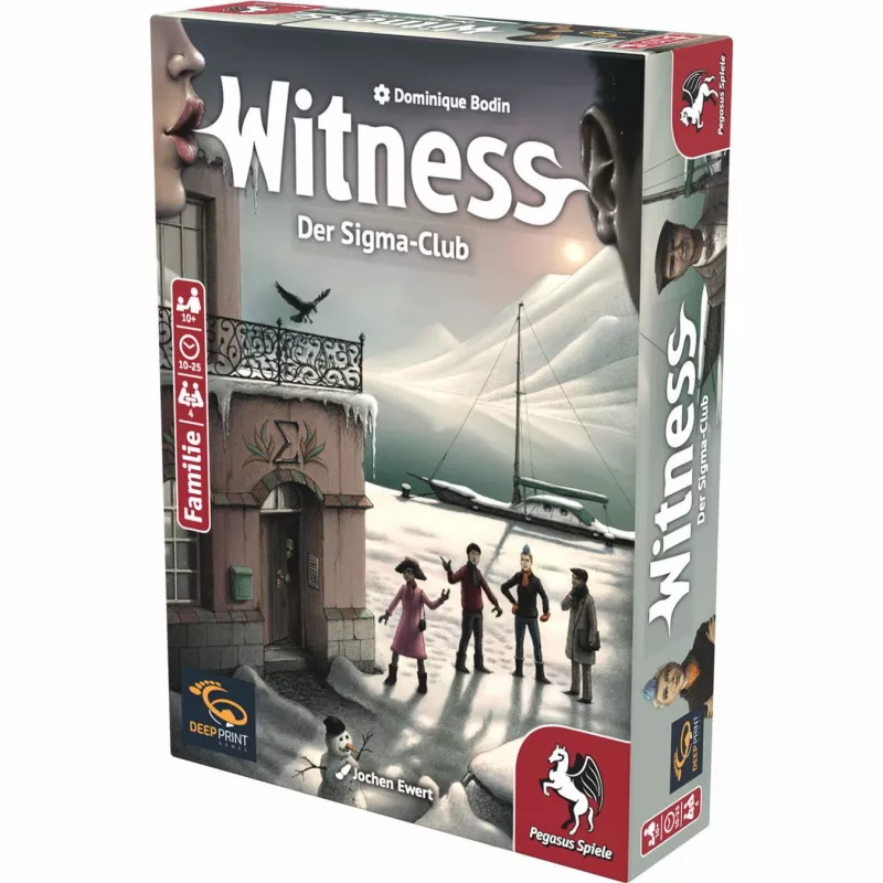 Deep Print Games: Witness - Der Sigma-Club, galda spēle