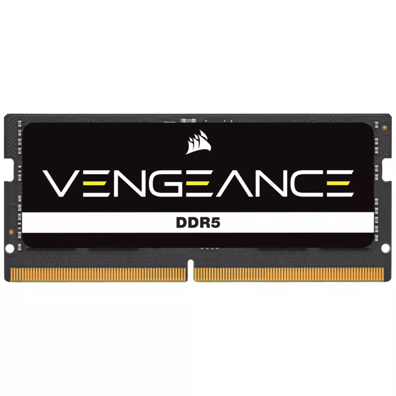 SO-DIMM 64 GB DDR5-4800 (2x 32 GB) Dual-Kit, Memory Melns, CMSX64GX5M2A4800C40, Vengeance