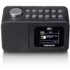 Galda radio Lenco CR-625BK — FM/AM uztvērējs ar Bluetooth, melns