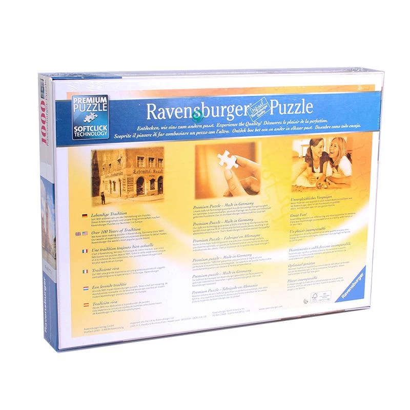 Puzle Ravensburger Big Ben London 88777 — 1000 gab., standarta formāts
