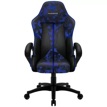 Spēļu krēsls thunder x3 BC1 Camo Blue ar regulējamu augstumu un atgāšanās funkciju