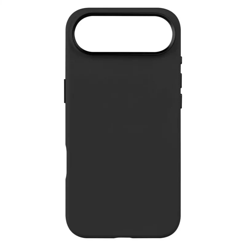 Telefona aizmugures vāciņš FIXED MagFlow Apple iPhone Air, šķidrais silikons, melns