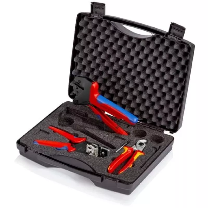 Knipex 97 91 01 fotoelementu instrumentu kofera komplekts
