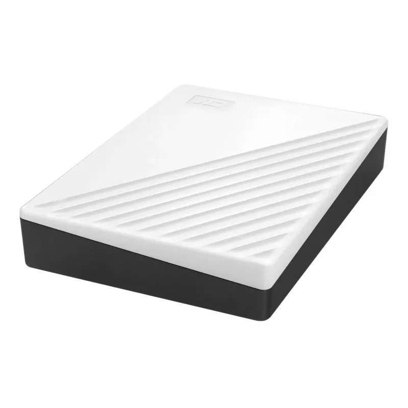 Western Digital WD My Passport 5TB Balts USB3.0 / 2,5 inch, 19,15 mm / 256 bitu šifrēšana / WD Backup / Balts (WDBPKJ0050BWT-WESN)