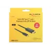 Delock kabelis USB Type-C spraudnis > Displayport spraudnis (DP Alt Mode) 4K 60 Hz 3 m melns