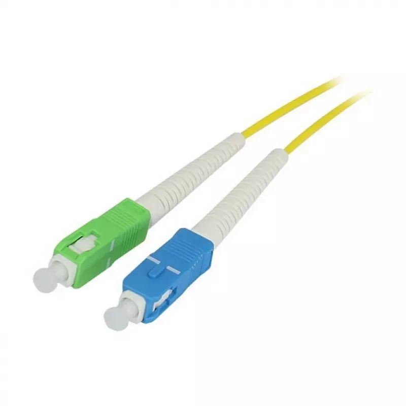 Synergy 21 LWL-1-Faser-Patchk. 1.5mtr.SC-SC APC 9/125u OS2 G657A2 AD 2mm flexible - Single- bzw. Monomode-Faser - 1,5 m