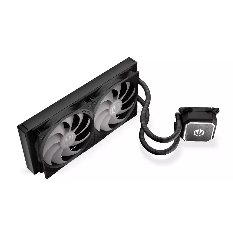 ENDORFY Navis F280 ARGB datora korpusa universālais šķidruma dzesētājs 14 cm melns 1 gab.